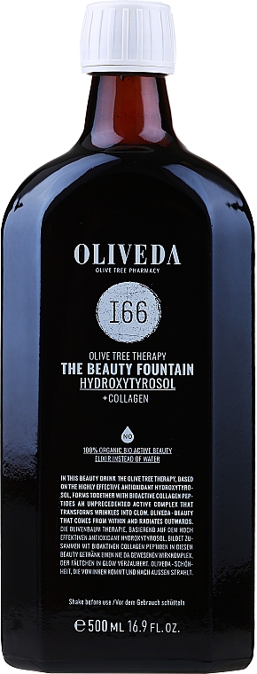Натуральная добавка "Коллаген и гидрокситирозол" - Oliveda I66 The Beauty Fountain — фото N1