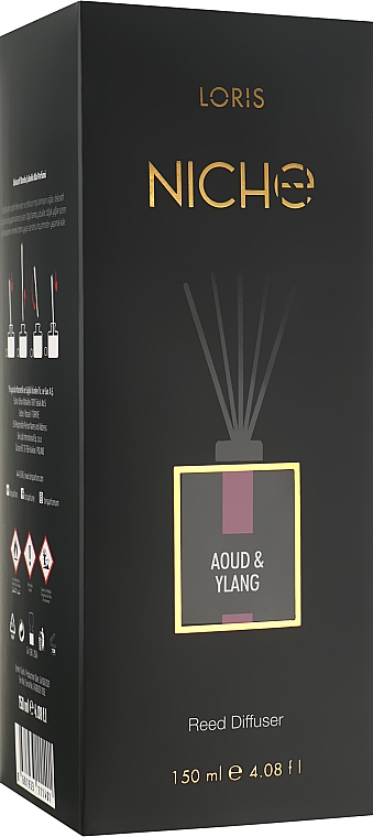 Аромадиффузор "Ауд и иланг" - Loris Parfum Loris Niche Aoud & Ylang — фото N1