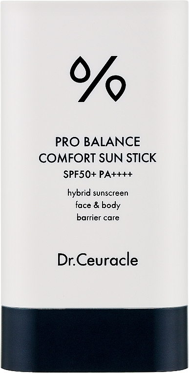 Сонцезахисний стік з пробіотиками для обличчя та тіла - Dr. Ceuracle Pro Balance Comfort Sun Stick SPF50+ PA + + + + — фото N1