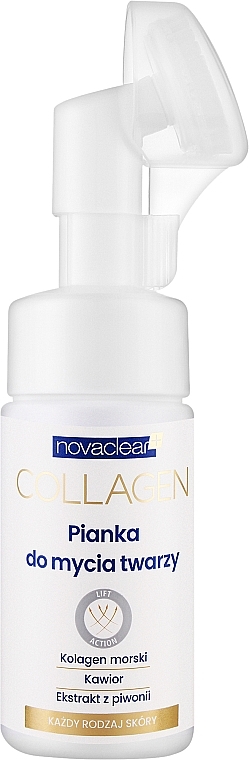Пенка для умывания с коллагеном - Novaclear Collagen Facial Foam — фото N1
