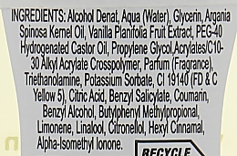 Гель-антисептик с ванилью и аргановым маслом - Babaria Argan Oil — фото N3