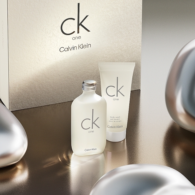 Calvin Klein CK One - Набор (edt/200ml + b/lot/200ml) — фото N4