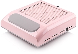 Вытяжка для маникюра с НЕРА-фильтром на 80W, розовая - Simei 858-8 — фото N1
