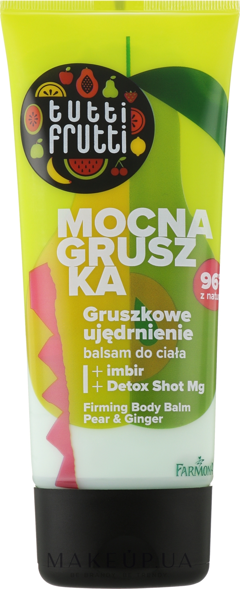 Бальзам для тела "Груша и имбирь" - Farmona Tutti Frutti Pear & Ginger Firming Body Balm — фото 200ml