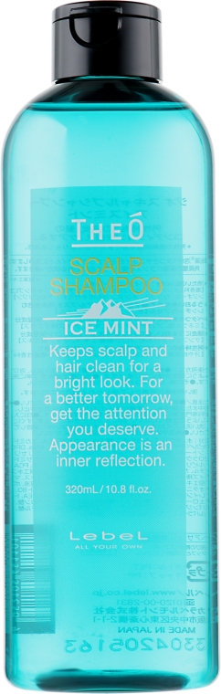Шампунь для волос «Холодная мята» - Lebel TheO Scalp Shampoo Ice Mint — фото N2
