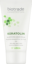 Духи, Парфюмерия, косметика Крем для рук с 5% мочевины для интенсивного питания - Biotrade Keratolin Hands Cream