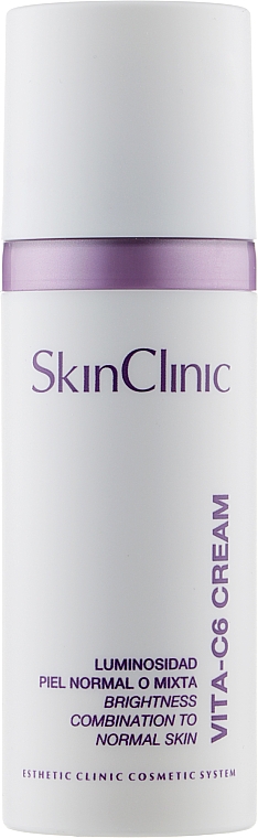 Крем для лица с витамином С 6% - SkinClinic Vita-C6 Cream — фото N1