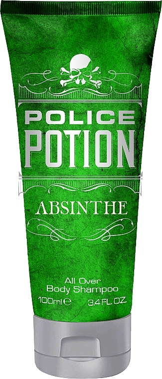 Шампунь для всего тела - Police Potion Absinthe All Over Body Shampoo — фото N1