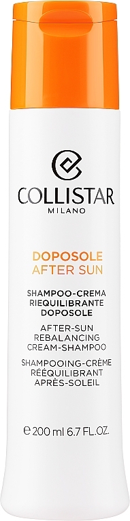 Балансирующий крем-шампунь после загара - Collistar After-Sun Rebalancing Cream-Shampoo