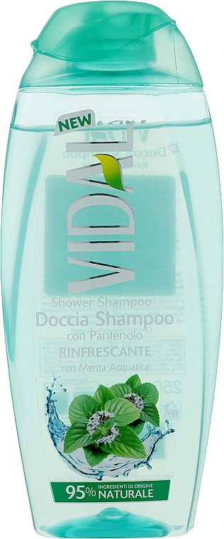 Гель-шампунь для душу 2в1 "Освіжальний" - Vidal Shower Shampoo