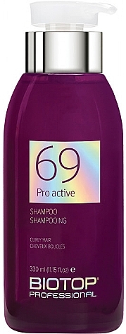 Шампунь для виткого волосся - Biotop 69 Pro Active Shampoo — фото N2