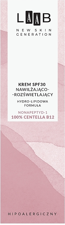 Увлажняющий и осветляющий крем для лица SPF 30 - AA Cosmetics LAAB New Skin Generation — фото N2