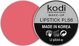 Помада для губ в рефілах, діаметр 26 мм - Kodi Professional Lipstick Color PL — фото N1