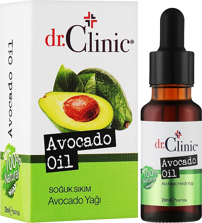 Масло авокадо - Dr. Clinic Avocado Oil — фото N2
