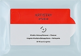 Парфумерія, косметика РОЗПРОДАЖ Міцелярні серветки для зняття макіяжу - Amway Artistry Studio Zen + Energy Micellar Makeup + Cleanser *