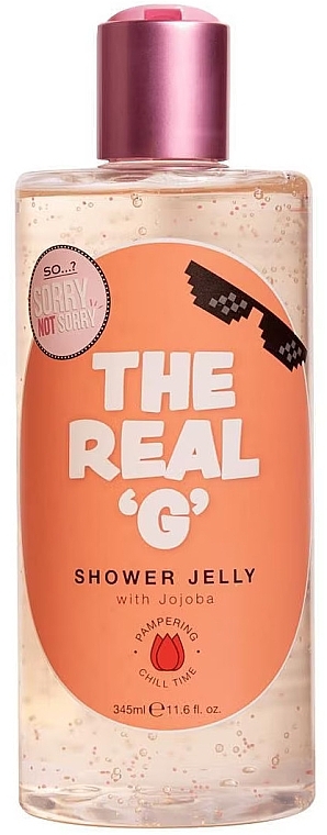 Желе для душу - So…? Sorry Not Sorry The Real G Shower Jelly With Jojoba — фото N1
