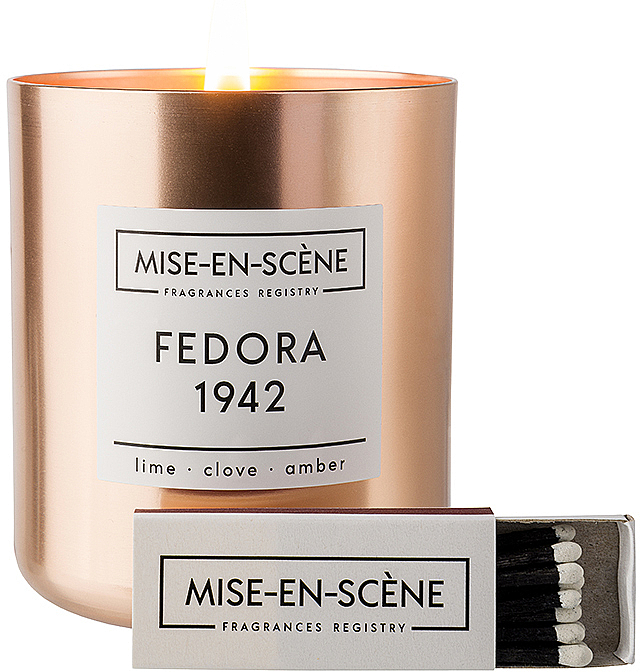 Ароматическая свеча - Ambientair Mise En Scene Fedora 1942 — фото N2