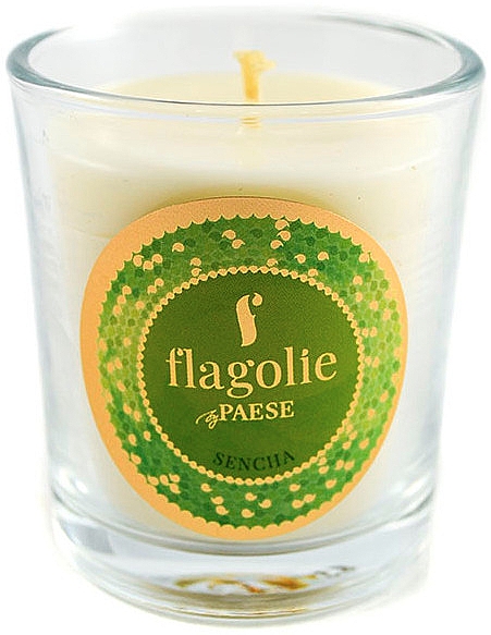 Ароматическая свеча "Зеленый чай" - Flagolie Fragranced Candle Green Tea — фото N1
