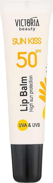 Солнцезащитный бальзам для губ - Victoria Beauty Sun Kiss Sun Lip Balm SPF50 — фото N1