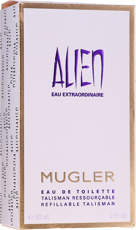 Mugler Alien Eau Extraordinaire The Refillable Stones - Туалетная вода — фото N2