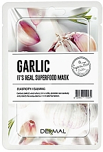 Духи, Парфюмерия, косметика Маска для лица с экстрактом чеснока - Dermal It's Real Superfood Mask Garlic