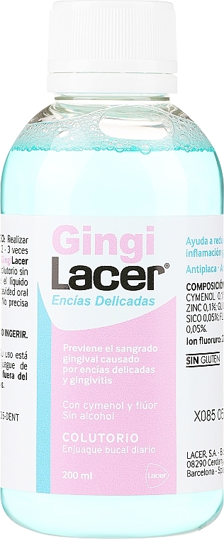 Ополаскиватель для полости рта - Lacer Gingi Mouthwash — фото N1