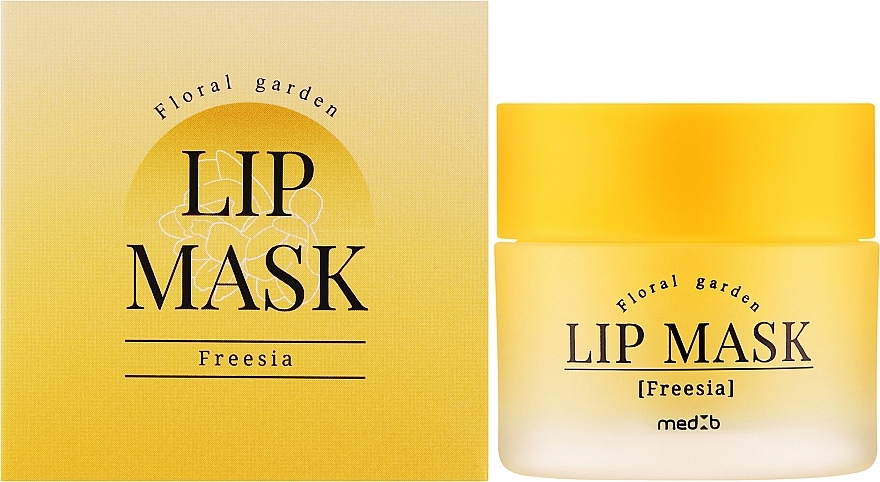Бальзам-маска для губ "Фрезия" - Med B Floral Garden Lip Mask Freesia — фото N2