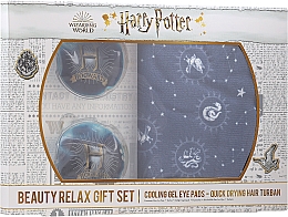 Парфумерія, косметика Подарунковий набір - Paladone Beauty Harry Potter Beauty Relax Set (gel/eye/pad/2pcs + tower/1pcs)