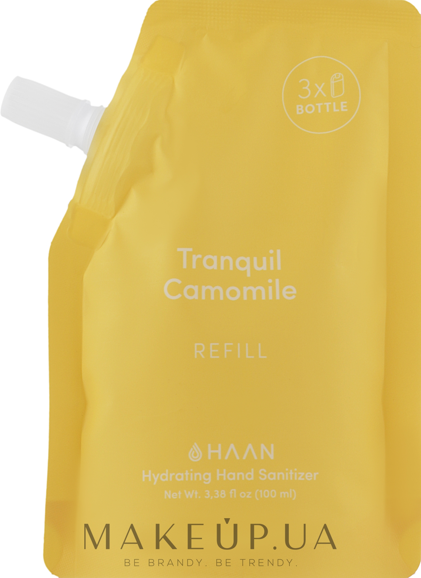 Антисептик для рук "Спокійна ромашка" - HAAN Hydrating Hand Sanitizer Tranquil Camomile (змінний блок) — фото 100ml