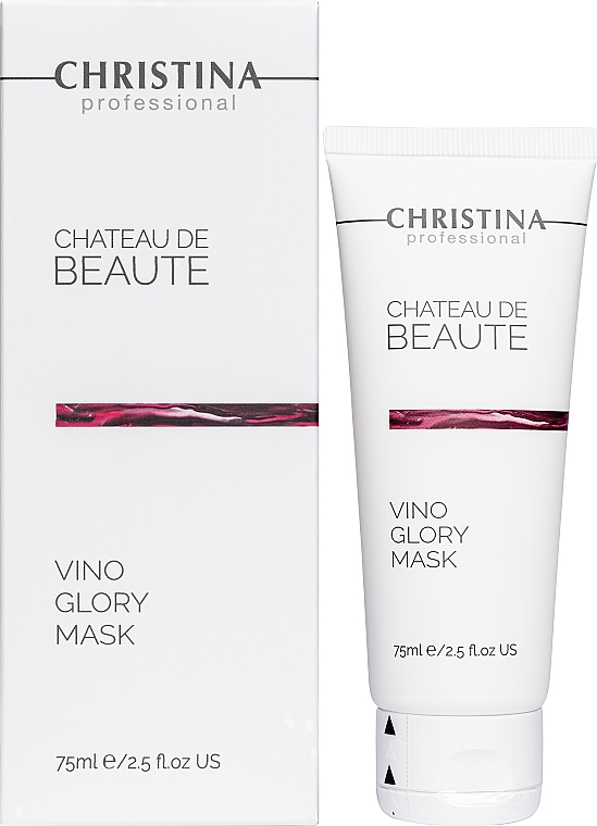 Маска для моментального ліфтингу на основі екстракту винограду - Christina Chateau de Beaute Vino Glory Mask — фото N2