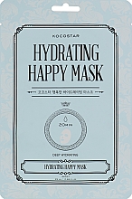 Духи, Парфюмерия, косметика Увлажняющая тканевая маска для лица - Kocostar Hydrating Happy Mask