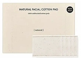 Натуральні ватні диски для обличчя - Hyggee Natural Facial Cotton Pads — фото N1