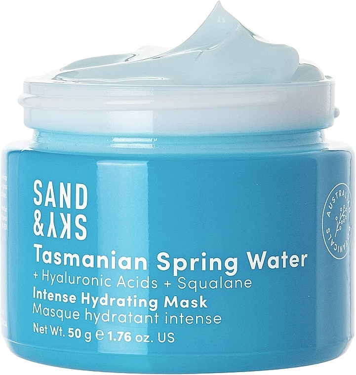 Увлажняющая маска для лица - Sand & Sky Tasmanian Spring Water Intense Hydrating Mask — фото N1