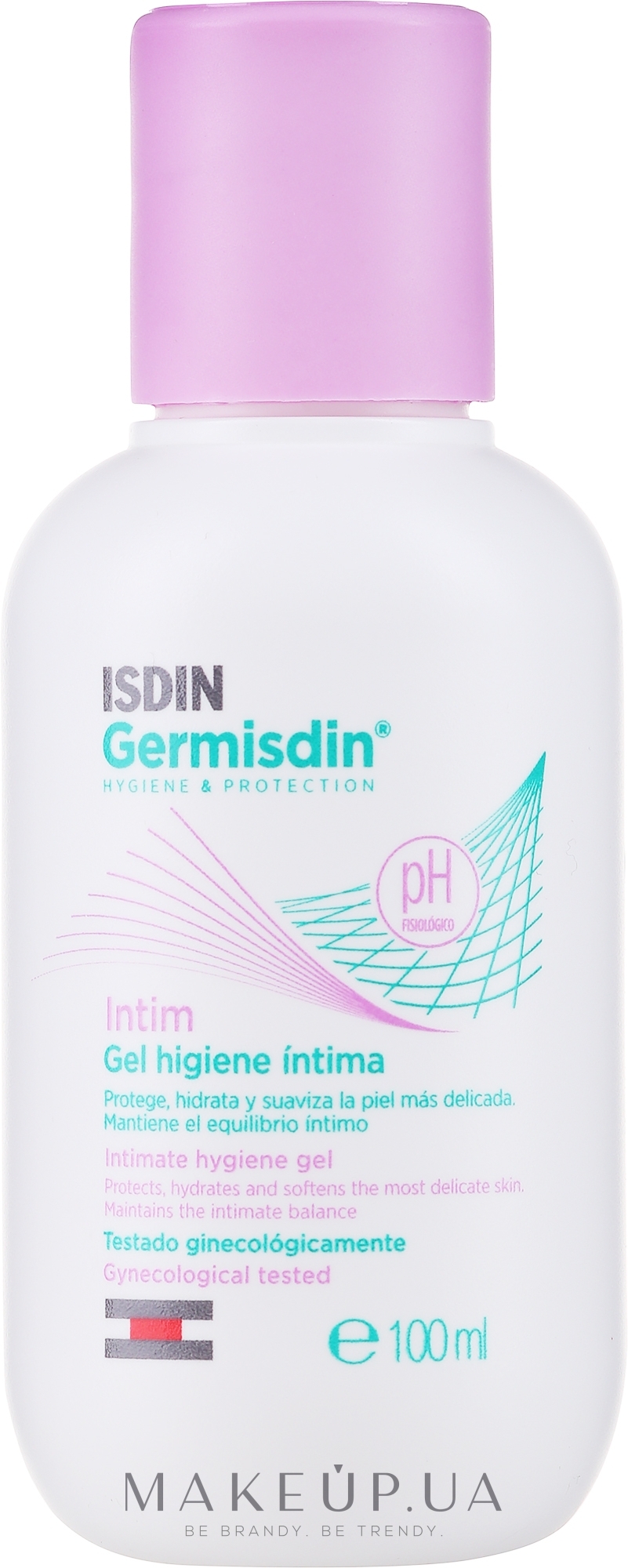 Крем-гель для ежедневной интимной гигиены - Isdin Germisdin Intimate Hygiene Gel — фото 100ml