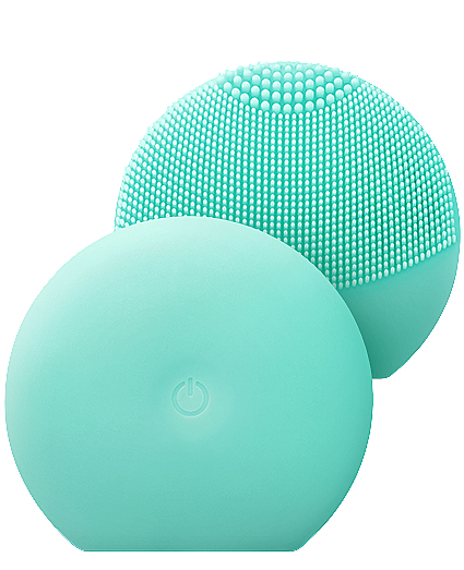 Щеточка для очистки кожи лица, бирюзовая - Foreo Luna Play Plus 2 Minty Cool! — фото N2