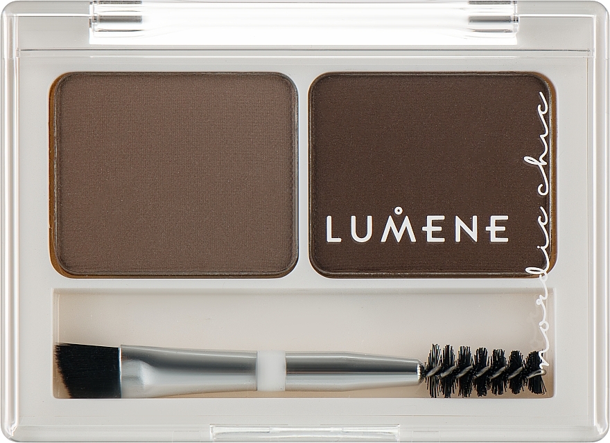 Палетка теней для бровей - Lumene Nordic Chic Extra Stay Eyebrow Palette — фото N1