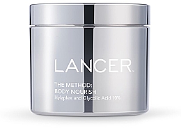 Ультразволожувальний крем для тіла з 10% гліколевою кислотою - Lancer The Method: Body Nourish — фото N1