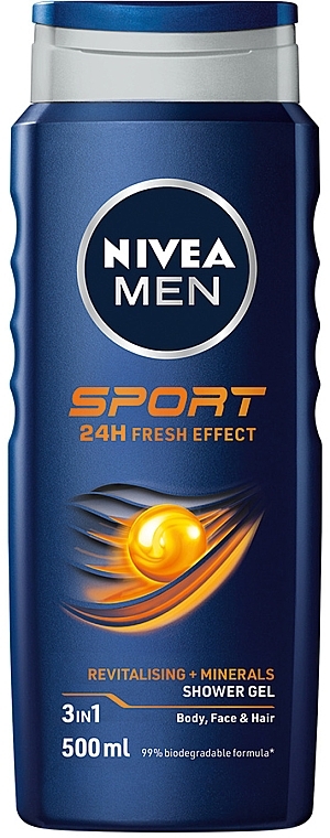 Гель для душу - NIVEA MEN Sport Shower Gel