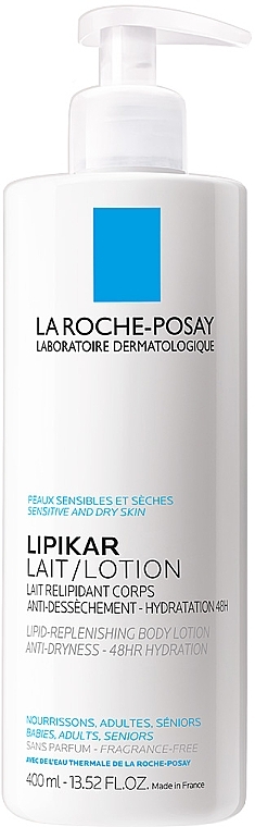 УЦІНКА Зволожуюче молочко для тіла - La Roche-Posay Lipikar Lait * — фото N1