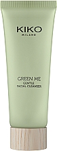 Парфумерія, косметика Ніжний очищувальний гель для обличчя - Kiko Milano Green Me Gentle Facial Cleanser
