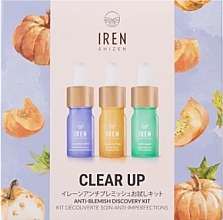 Парфумерія, косметика Набір - Iren Shizen Clear Up Anti-Blemish Discovery Kit (serum/3*5ml)