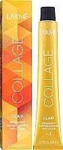 УЦЕНКА Суперосветляющая крем-краска для волос - Lakme Collage Clair Superblonding Creme 1+2 * — фото N1