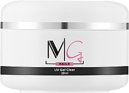 Гель для нарощування - MG Nails UV Gel Clear — фото N3