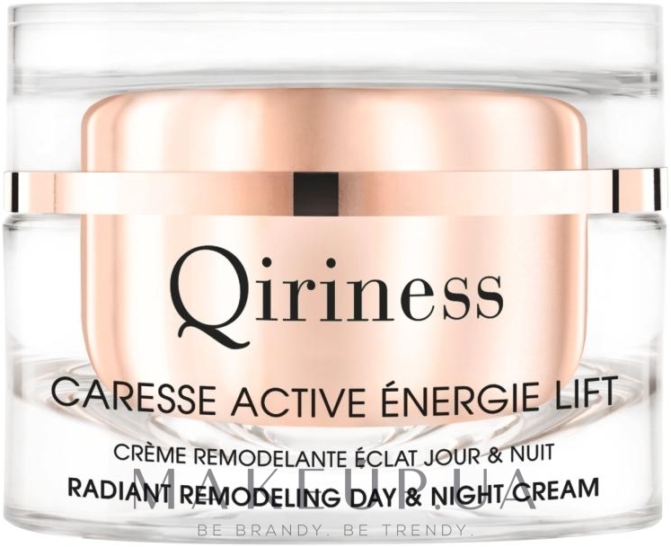 Відновлювальний крем "Енергія й сяйво" - Qiriness Caresse Active Energie Lift Radiant Remodeling Day & Night Cream — фото 50ml