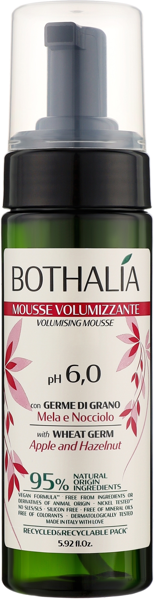 Мус для об'єму волосся - Brelil Bothalia Volumising Mousse 6.0 — фото 175ml