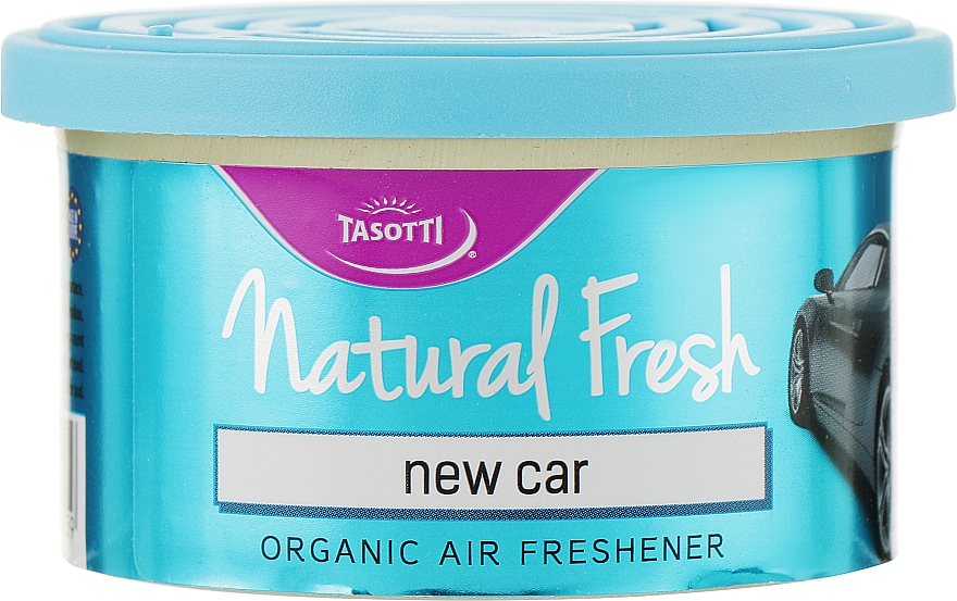 Автомобильный сухой ароматизатор в банке "New Car" - Tasotti Organic — фото N1