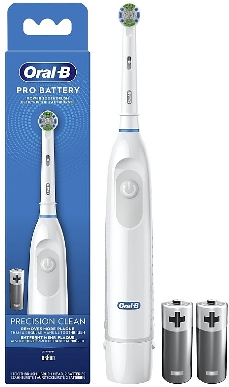 Електрична зубна щітка на батарейках - Oral-B Pro Battery Precision Clean — фото N1