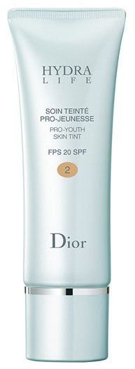 Зволожуючий тонуючий крем - Cristian Dior Hydra Life Pro-Youth Skin Tint SPF 20 (тестер)