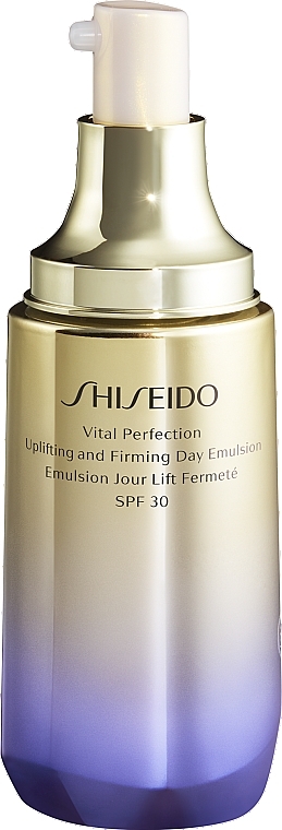 Дневная эмульсия против старения SPF30 - Shiseido Vital Perfection Uplifting and Firming Day Emulsion SPF30 — фото N2