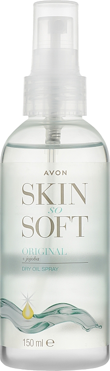 Масло-спрей для тела с маслом жожоба - Avon Skin So Soft Original Dry Oil Spray — фото N1